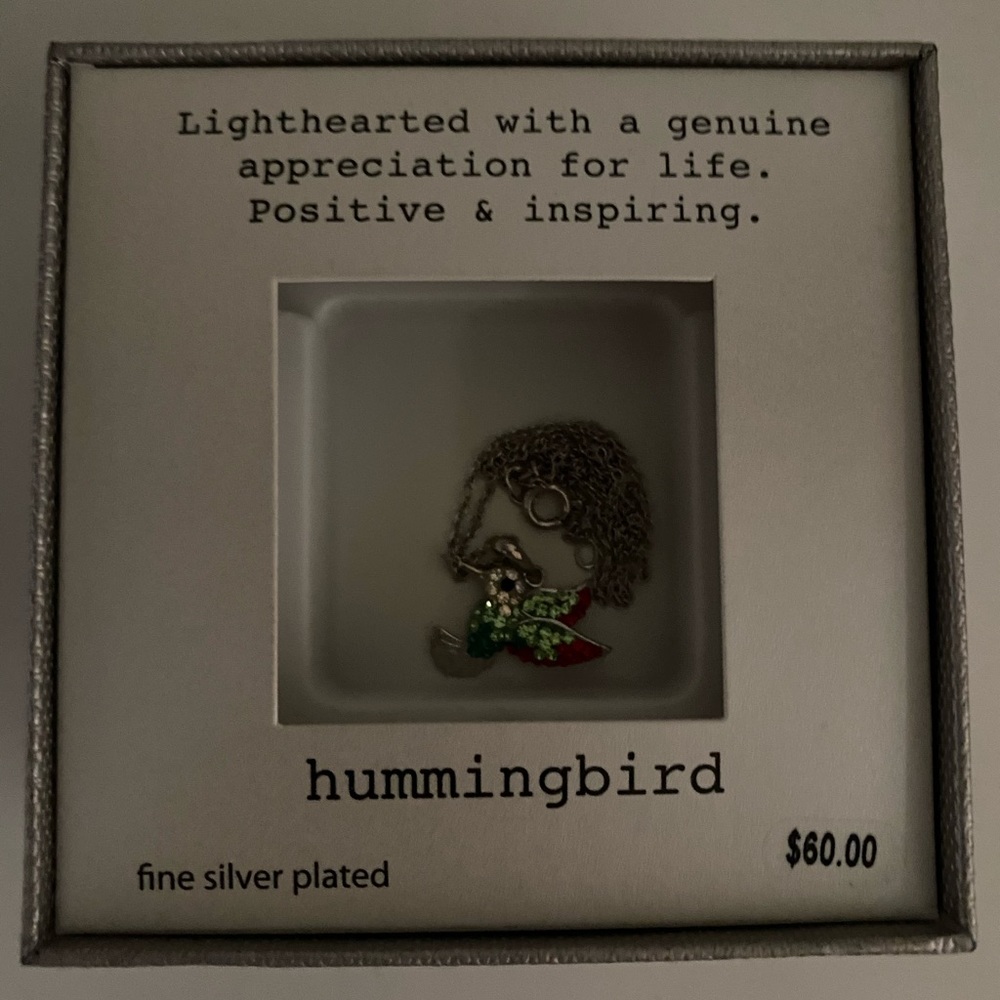 Humming Bird Necklace